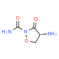 2-Isoxazolidinecarboxamide, 4-amino-3-oxo-, (R)- (9CI) Structure