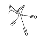 Os(CO)3(2,3-dimethyl-1,3-butadiene)结构式