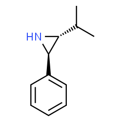 Aziridine, 2-(1-methylethyl)-3-phenyl-, trans- (9CI)结构式