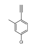 4-CHLORO-1-ETHYNYL-2-METHYL-BENZENE结构式
