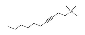 1-trimethylsilyl-3-decyne结构式