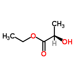 D-乳酸乙酯结构式
