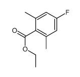 2,6-二甲基-4-氟苯甲酸乙酯结构式