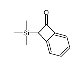 8-trimethylsilylbicyclo[4.2.0]octa-1,3,5-trien-7-one结构式