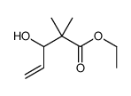 ethyl 3-hydroxy-2,2-dimethylpent-4-enoate Structure