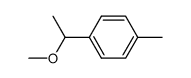 1-(4-methylphenyl)ethyl methyl ether Structure