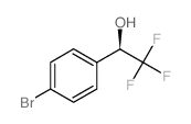 (R)-1-(4-溴苯基)-2,2,2-三氟乙烷结构式