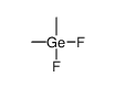 difluoro(dimethyl)germane Structure