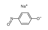 4-亚硝基苯酚钠结构式
