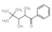 3-羟基-2,4,4-三甲基-1-苯基戊烷-1-酮结构式