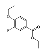 ethyl 4-ethoxy-3-fluorobenzoate Structure