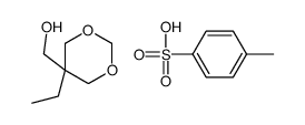 (5-ethyl-1,3-dioxan-5-yl)methanol,4-methylbenzenesulfonic acid Structure