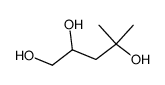 (±)-4-methyl-1,2,4-pentanetriol结构式