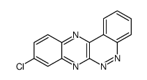 9-chlorocinnolino[4,3-b]quinoxaline结构式