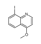 8-碘-4-甲氧基喹啉结构式