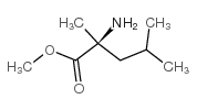 L-alpha-Methylleucine methyl ester structure