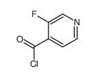 3-氟异烟酰氯结构式