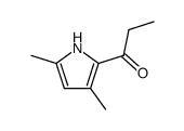 1-Propanone,1-(3,5-dimethylpyrrol-2-yl)-(7CI)结构式