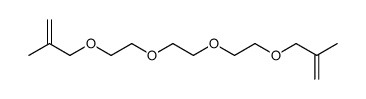 2-methyl-3-[2-[2-[2-(2-methylprop-2-enoxy)ethoxy]ethoxy]ethoxy]prop-1-ene Structure