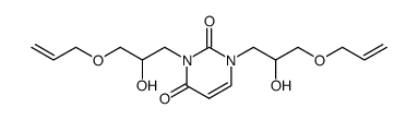 N1-N3-bis(3-allilossi-2-idrossipropil)uracile Structure
