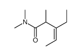 3-ethyl-N,N,2-trimethylpent-3-enamide结构式