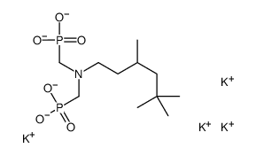 tetrapotassium [[(3,5,5-trimethylhexyl)imino]bis(methylene)]diphosphonate结构式