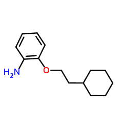 2-(2-Cyclohexylethoxy)aniline Structure