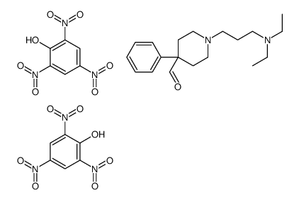 1-[3-(diethylamino)propyl]-4-phenylpiperidine-4-carbaldehyde,2,4,6-trinitrophenol结构式