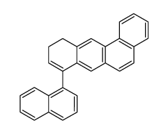 8-(1-Naphthyl)-10,11-dihydrobenz(a)anthracen结构式