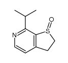 7-isopropyl-1-oxo-2,3-dihydrothieno[2,3-c]pyridine结构式