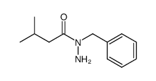 isovaleric acid-(N-benzyl-hydrazide) Structure