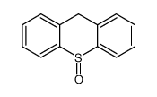 9H-thioxanthene 10-oxide结构式