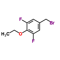 4-Ethoxy-3,5-difluorobenzyl bromide Structure