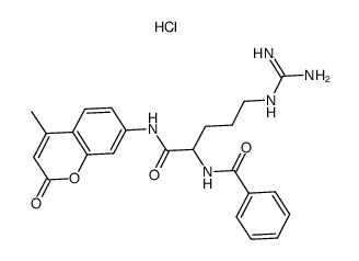 苯甲酰-DL-精氨酸-7-酰氨基-4-甲基香豆素盐酸盐图片