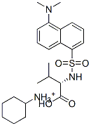 dansyl-l-valine cyclohexylammonium Structure