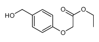 2-(4-(羟基甲基)苯氧基)乙酸乙酯结构式