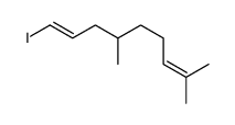 1-iodo-4,8-dimethylnona-1,7-diene Structure