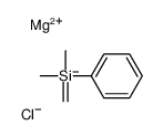 magnesium,methanidyl-dimethyl-phenylsilane,chloride结构式