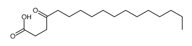 4-oxoheptadecanoic acid Structure