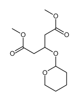 dimethyl 3-(oxan-2-yloxy)pentanedioate结构式