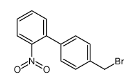 1-[4-(bromomethyl)phenyl]-2-nitrobenzene结构式