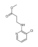 3-((3-氯吡啶-2-基)氨基)丙酸甲酯结构式