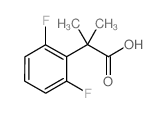 2-(2,6-DIFLUORO-PHENYL)-2-METHYL-PROPIONIC ACID structure