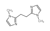 1,2-bis-(n-methyl-imidazol-2-yl)-ethane Structure