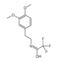 N-[2-(3,4-dimethoxyphenyl)ethyl]-2,2,2-trifluoroacetamide Structure