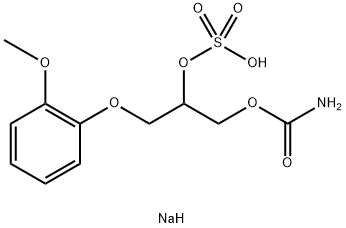 美索巴莫硫酸结构式