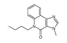 5-butyl-3-methylimidazo[4,5-c]quinolin-4-one Structure
