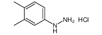 (3,4-dimethylphenyl)hydrazine Structure