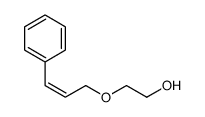 2-(3-phenylprop-2-enoxy)ethanol结构式