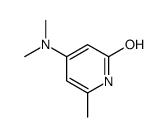4-dimethylamino-6-methyl-1H-pyridin-2-one结构式